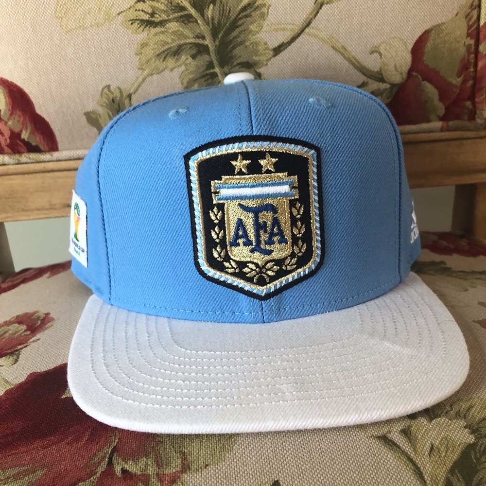 Argentina Soccer Snapback World Cup Edition Hat